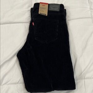 Levi's Women’s Shaping Black Straight Leg Pants - Tummy Slimming